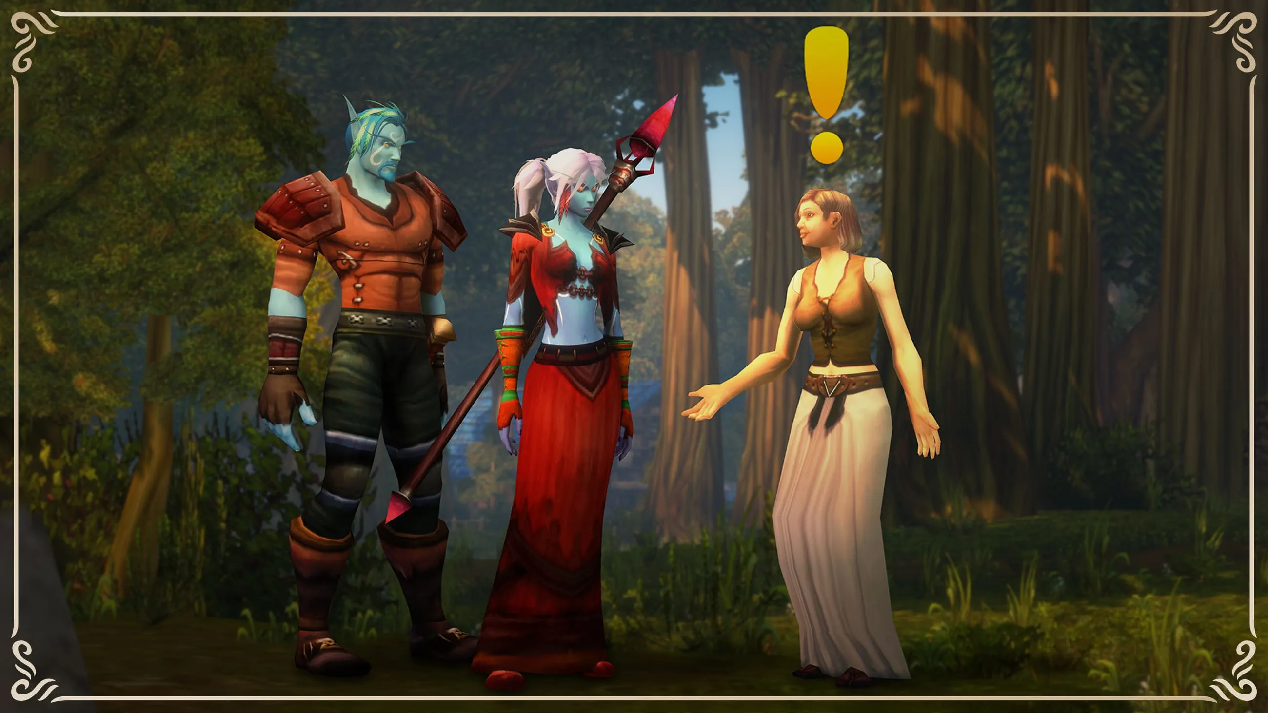 Untold stories — official World of Warcraft: Forever artwork