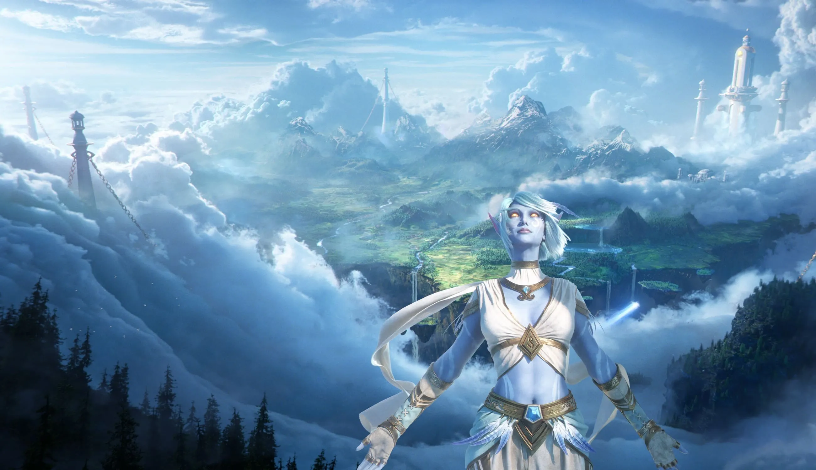 Official Skyborne artwork for World of Warcraft: Forever