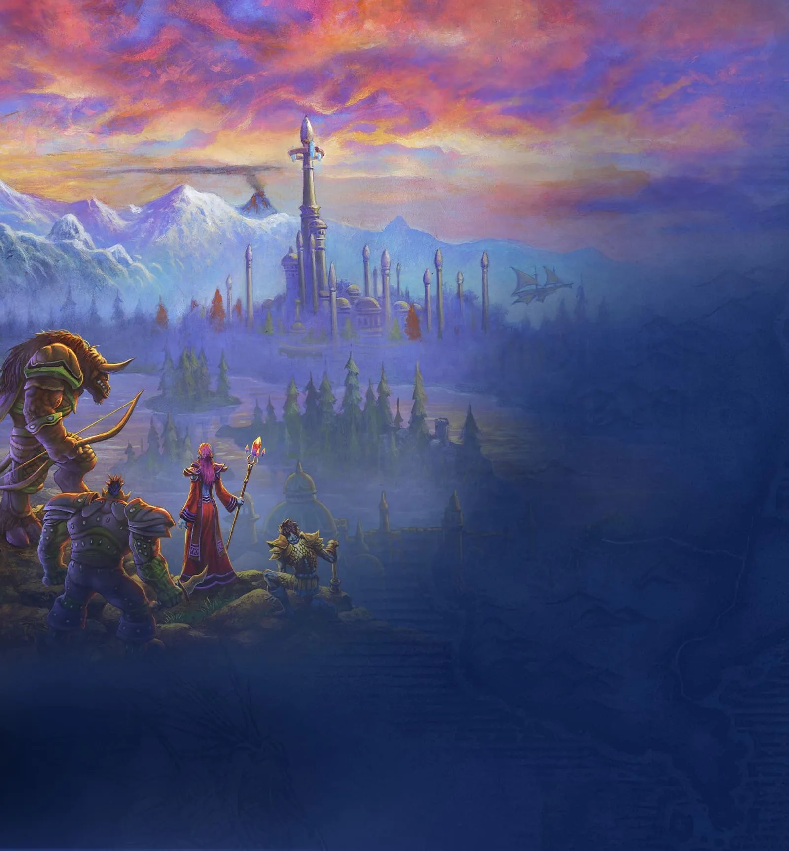 Official key art for World of Warcraft: Forever